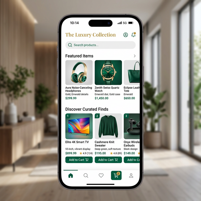 Shopping Cart App India